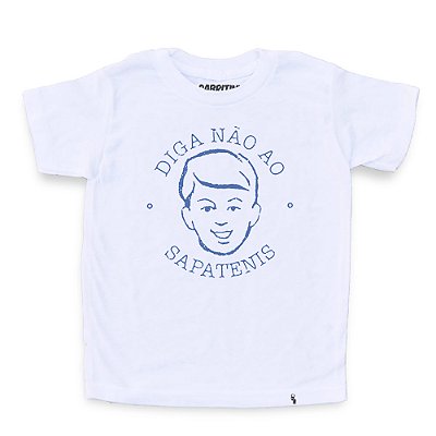 Diga Não ao Sapatenis - Camiseta Clássica Infantil