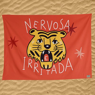 Nervosa e Irritada - Canga / Bandeira