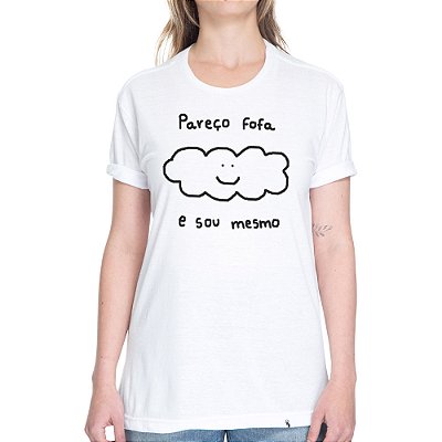 Pareço Fofa - Camiseta Basicona Unissex