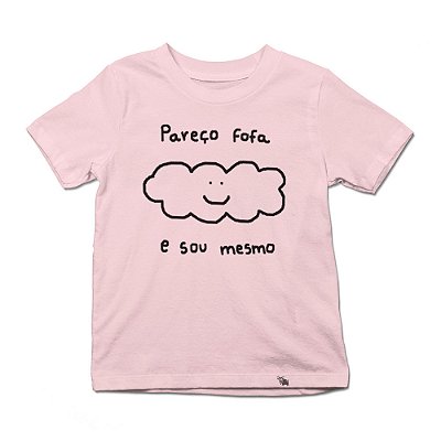 Pareço Fofa - Camiseta Clássica Infantil