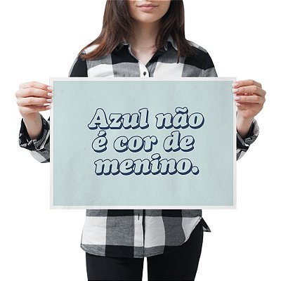 Azul Não É Cor de Menino  - Poster