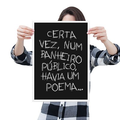 Certa Vez, Num Banheiro Público  - Poster