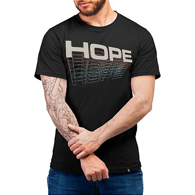 Hope - Camiseta Basicona Unissex