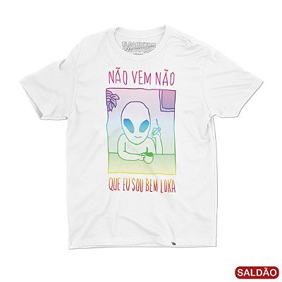 Nem Vem Que Eu Sou Bem Loka - Camiseta Basicona Unissex-Saldão
