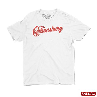 Santa Ceciliansburg - Camiseta Basicona Unissex-Saldão