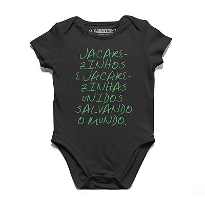 Jacarezinhos e Jacarezinhas - Body Infantil