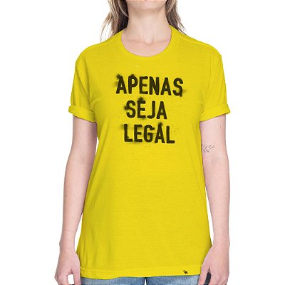 Apenas Seja Legal - Camiseta Basicona Unissex