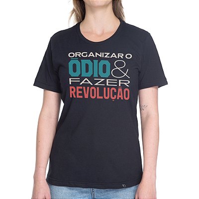 Organizar o Ódio - Camiseta Basicona Unissex