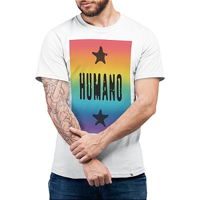 Humano - Camiseta Basicona Unissex