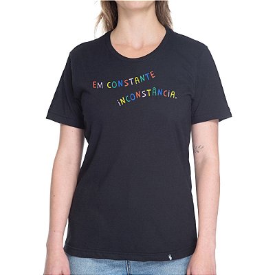 Em Constante Inconstância - Camiseta Basicona Unissex