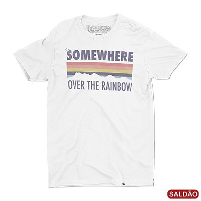 I`m Somewhere Over The Rainbow - Camiseta Long Masculina-Saldão