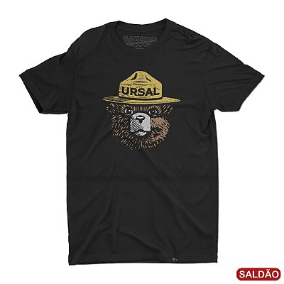 Urso URSAL - Camiseta Long Masculina-SaldÃ£o