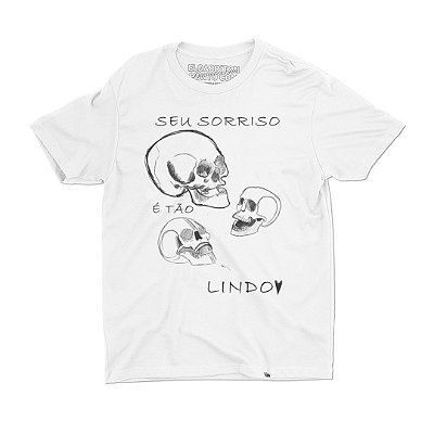 Esqueletin - Camiseta Basicona Unissex