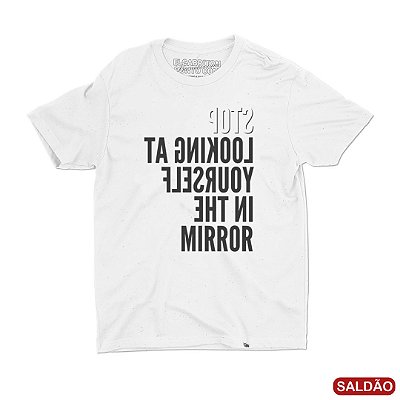 Mirror - Camiseta BotonÃª Manga Curta-SaldÃ£o