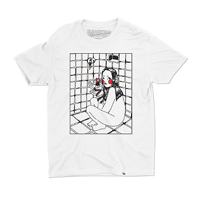 Menina Banheiro - Camiseta Basicona Unissex