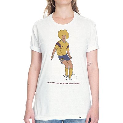 La Pelota é La Que Juega - Camiseta Basicona Unissex