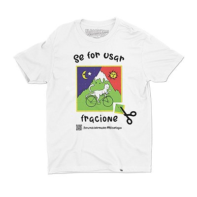 Se For Usar, Fracione - Camiseta Basicona Unissex