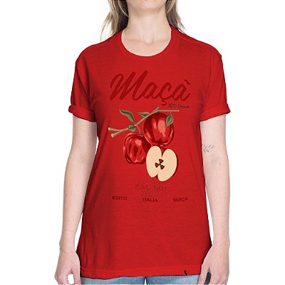 Maçã 12% Veneno - ESP - Camiseta Basicona Unissex