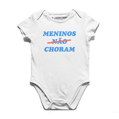 Meninos Choram - Body Infantil