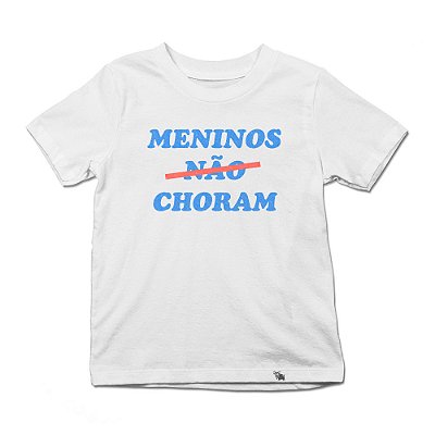 Meninos Choram - Camiseta ClÃ¡ssica Infantil