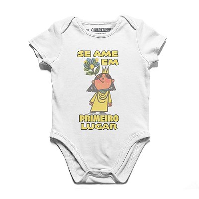 Se Ame em Primeiro Lugar - Body Infantil