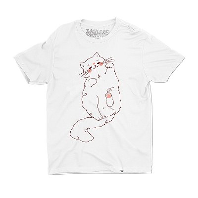 Gatinho De Yumi Murinaka - Camiseta Basicona Unissex