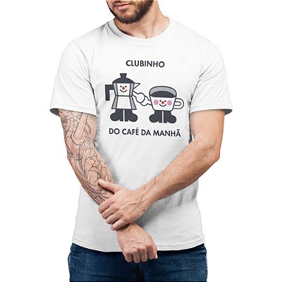 Clubinho do Café da Manhã - Camiseta Basicona Unissex