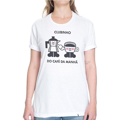 Clubinho do Café da Manhã - Camiseta Basicona Unissex