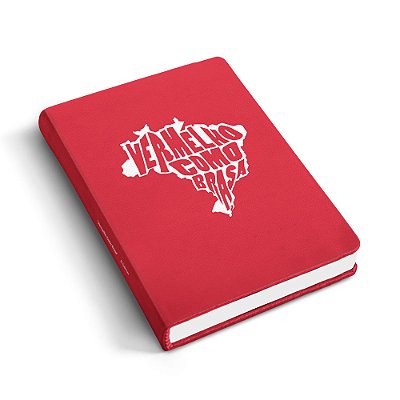 Vermelho Como Brasa - Caderno