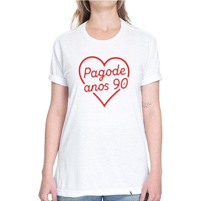 Pagode Anos 90 - Camiseta Basicona Unissex