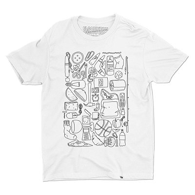 Coisinhas de Ghost - Camiseta Basicona Unissex