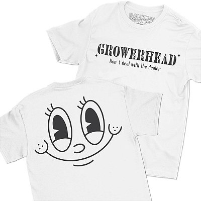 Growerhead - FRENTE e COSTAS - Camiseta Basicona Unissex