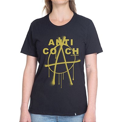 Anti-Coach de Galãs Feios - Camiseta Basicona Unissex