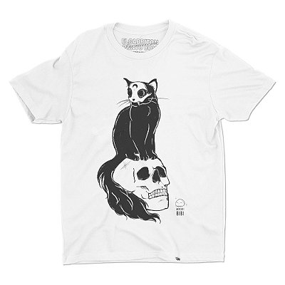 Skull de MochiiBibi - Camiseta Basicona Unissex