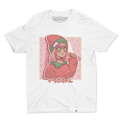 Strawberry de Meiri - Camiseta Basicona Unissex