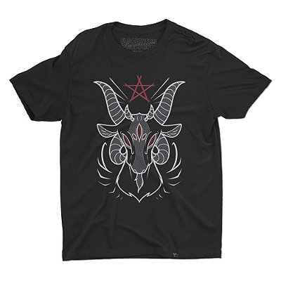 Demon Goat - Camiseta Basicona Unissex