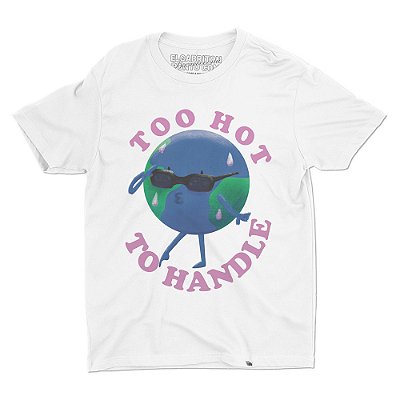 Too Hot To Handle de Carol - Camiseta Basicona Unissex