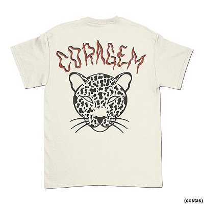Coragem de Mika - SÓ COSTAS - Camiseta Basicona Unissex