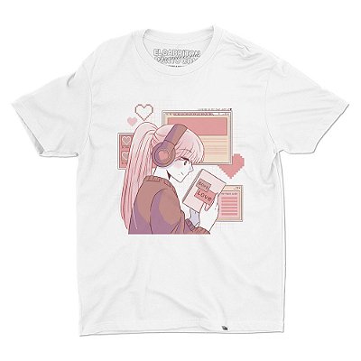 BL Lover Rosa - Camiseta Basicona Unissex