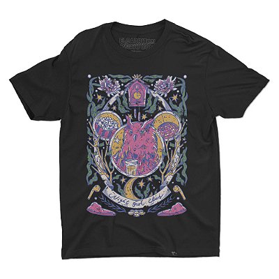 Night Owl Club - Camiseta Basicona Unissex