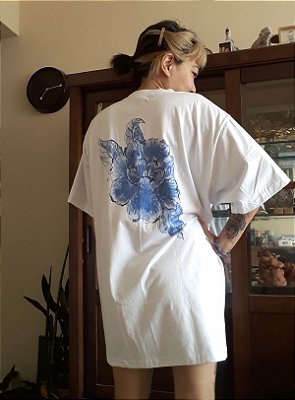 Ultramarine - FRENTE e COSTAS - Camiseta Basicona Unissex