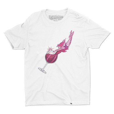 Mergulhadora de Anderson Ventura - Camiseta Basicona Unissex