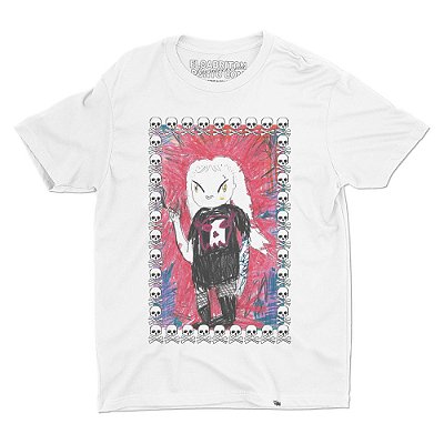 Punkzinhe de Mari Cherubini - Camiseta Basicona Unissex