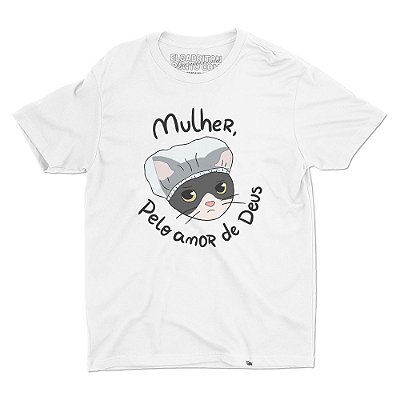 Gato de Thamiris Soares - Camiseta Basicona Unissex