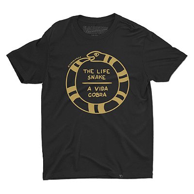 A Vida Cobra de Davaneios - Camiseta Basicona Unissex