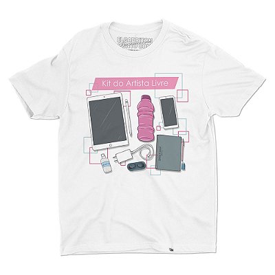 Kit do Artista Livre - Camiseta Basicona Unissex