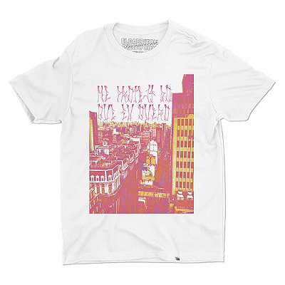 Cidade Rosa de Danielle - Camiseta Basicona Unissex