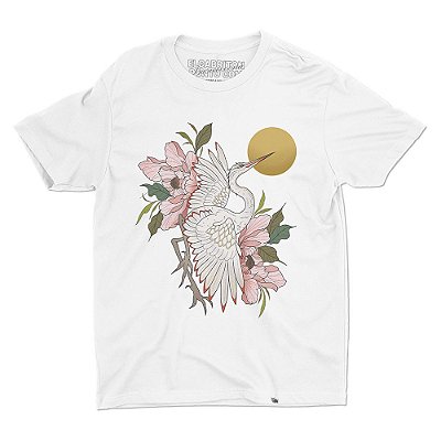 La Garza de Larissa Sugahara - Camiseta Basicona Unissex