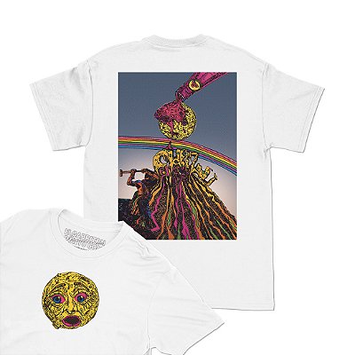 Lua de Aninha Pinke - FRENTE e COSTAS - Camiseta Basicona Unissex