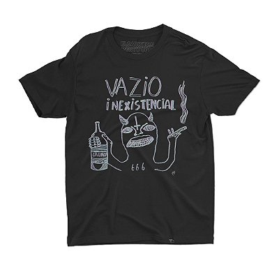 Vazio Inexistencial - Camiseta Basicona Unissex